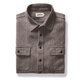 The Ledge Shirt in Granite Linen Tweed - featured image