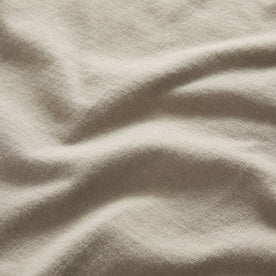 material shot of the fabric on The Organic Cotton Tee in Sage