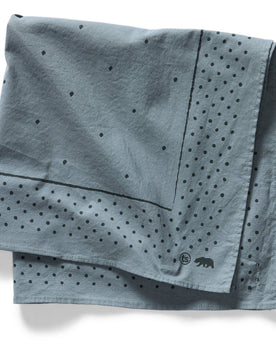 folded flatlay of The Bandana in Slate Blue, Accessories by Taylor Stitch