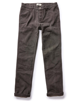 flatlay of The Chore Pant in Soil Chipped Canvas, Bottoms by Taylor Stitch