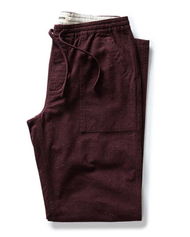 folded flatlay of The Breakwater Pant in Nutmeg Donegal, Bottoms by Taylor Stitch