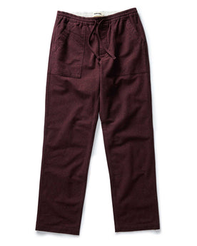 flatlay of The Breakwater Pant in Nutmeg Donegal, Bottoms by Taylor Stitch