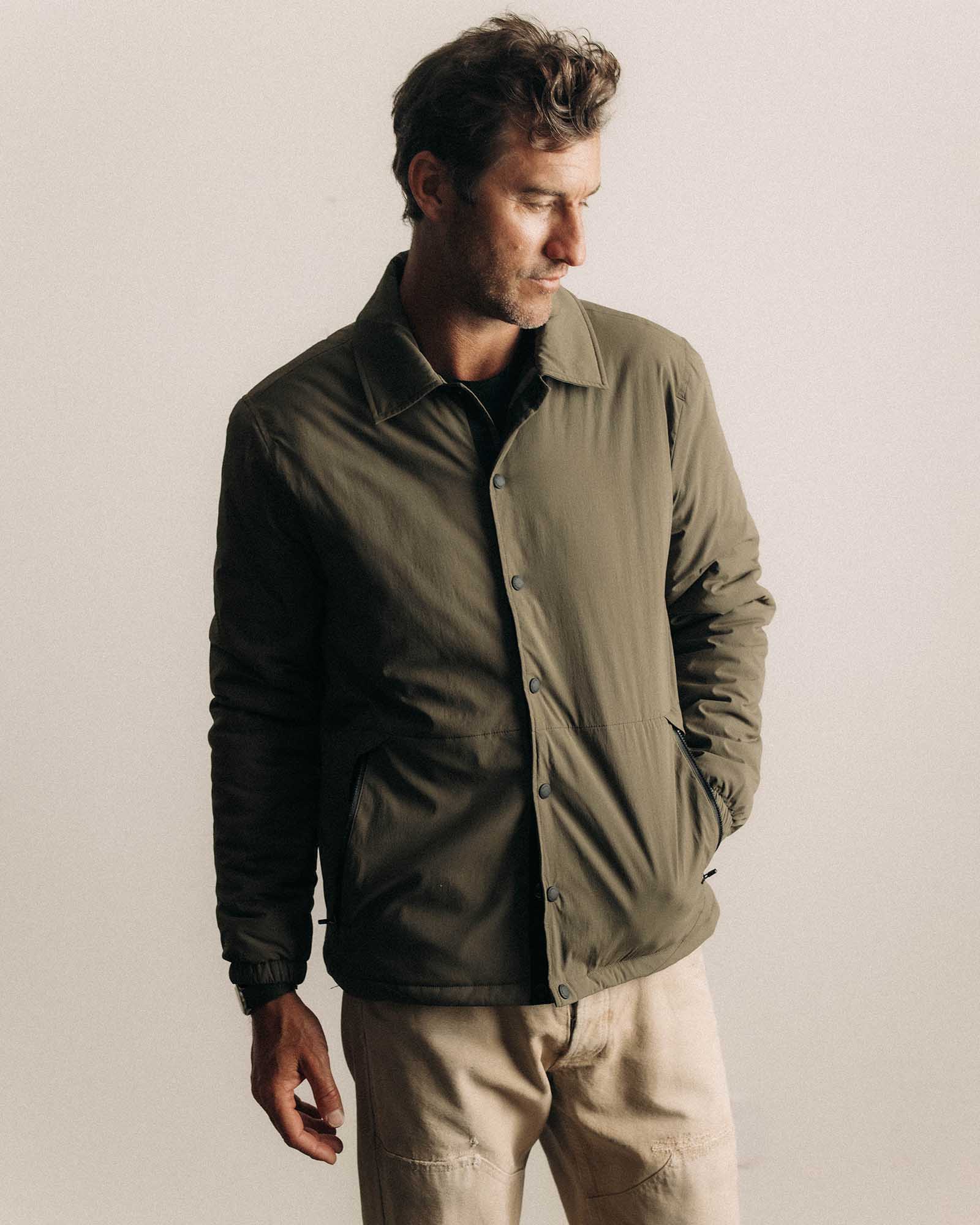 The Ridgeline Overshirt in Fatigue Olive | Taylor Stitch