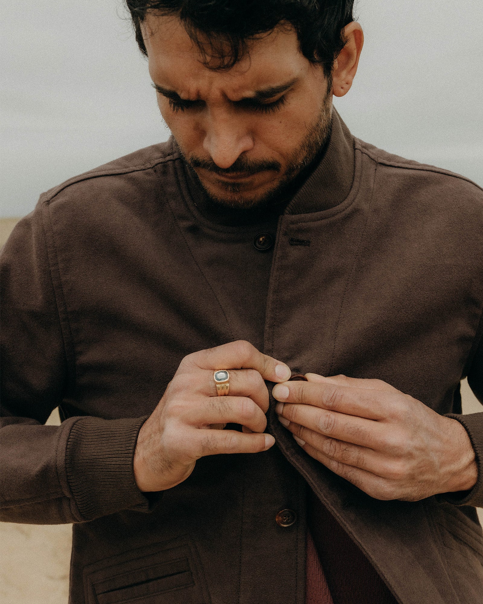The Clark Bomber in Soil Moleskin | Taylor Stitch