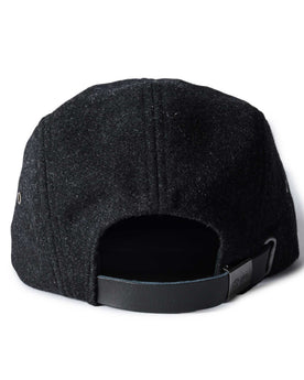 image of the back of The 5-Panel Cap in Heather Coal Wool Blend, Accessories by Taylor Stitch