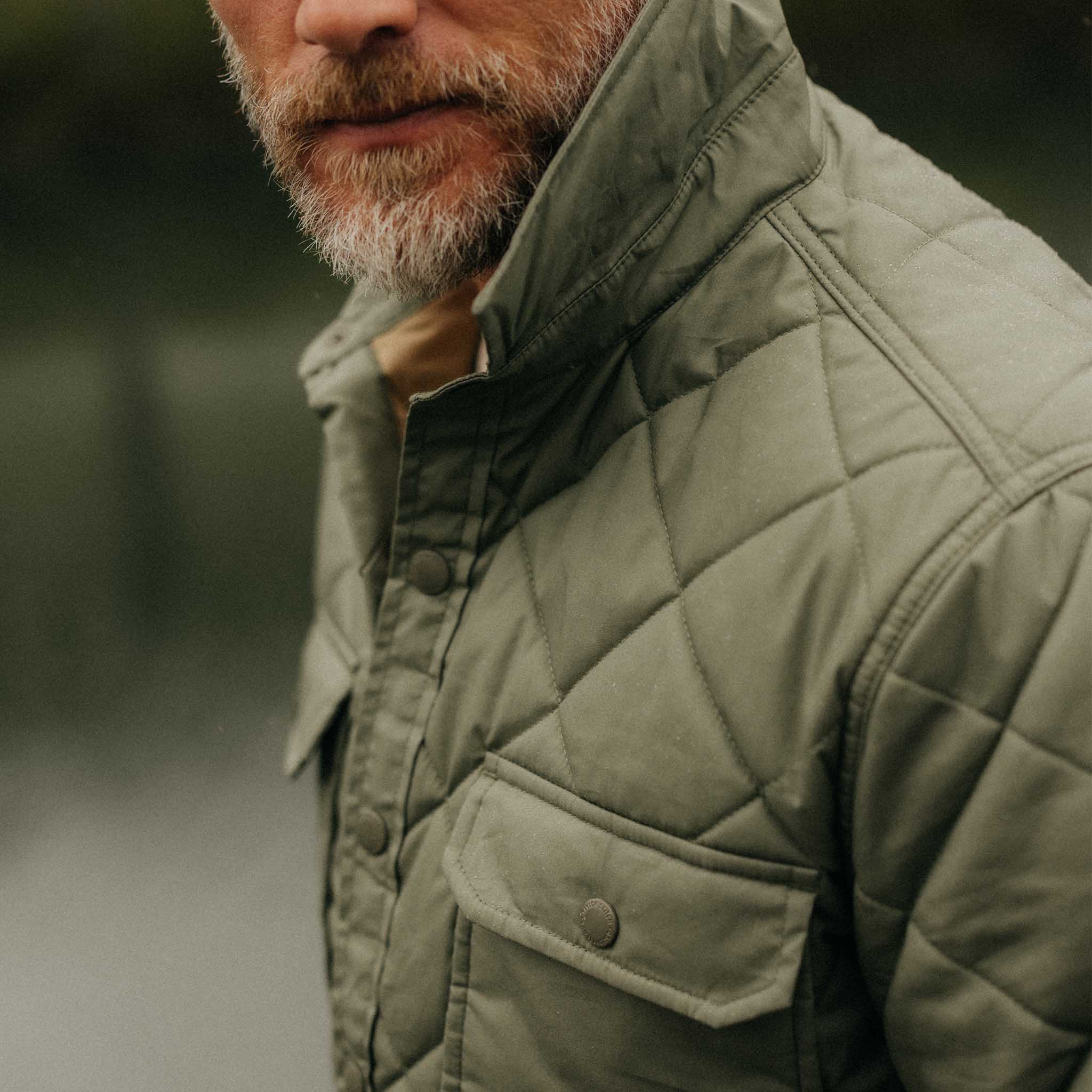 The Miller Shirt Jacket in Smoked Olive Dry Wax | Taylor Stitch The Miller Shirt Jacket in Smoked Olive Dry Wax | Taylor Stitch