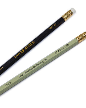 editorial image of two of The Cedar Hex Pencil (12-Pack), Accessories by Taylor Stitch