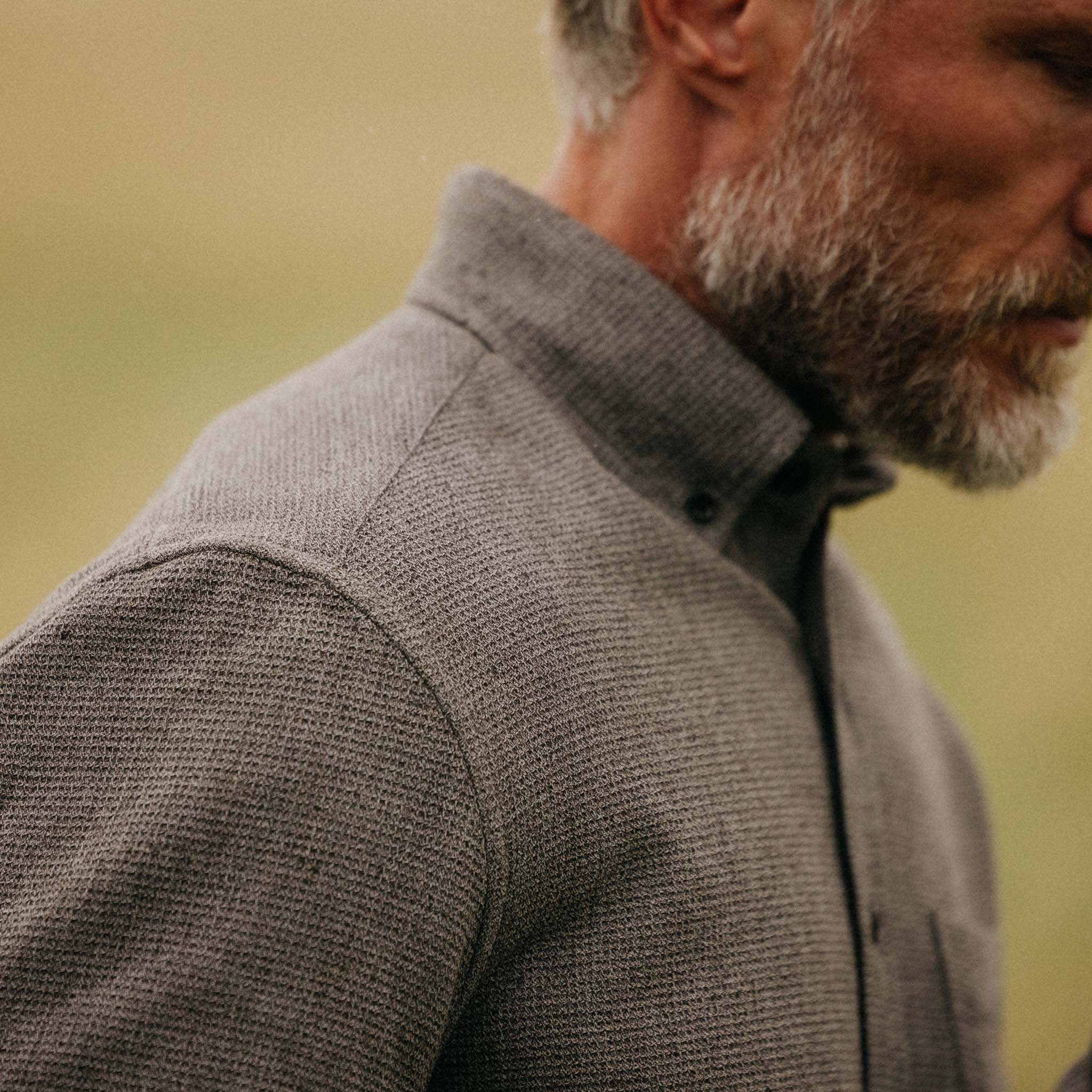 The Jack Mens Button Down in Soil Waffle | Taylor Stitch