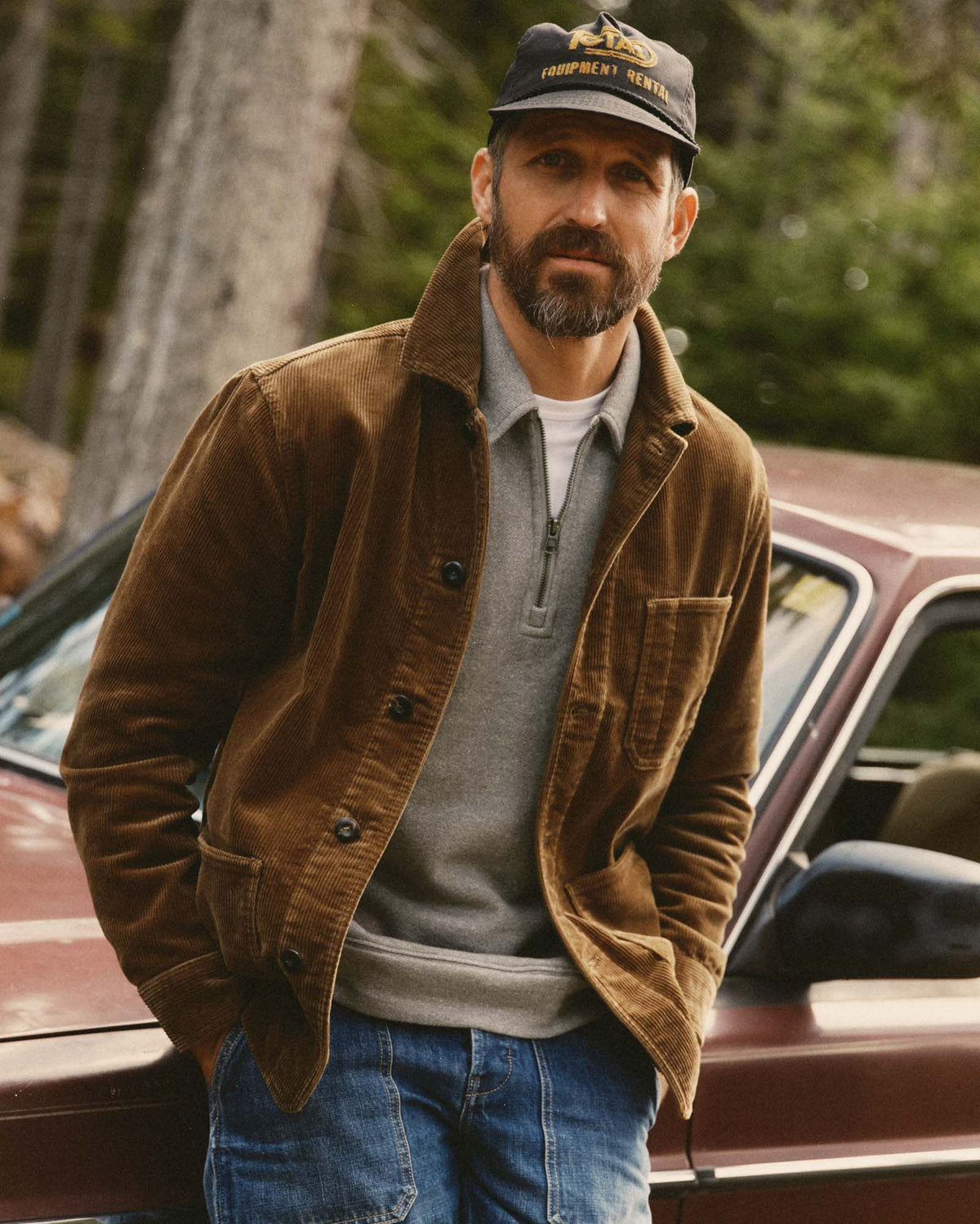 The Ojai Jacket in Bourbon Corduroy | Taylor Stitch