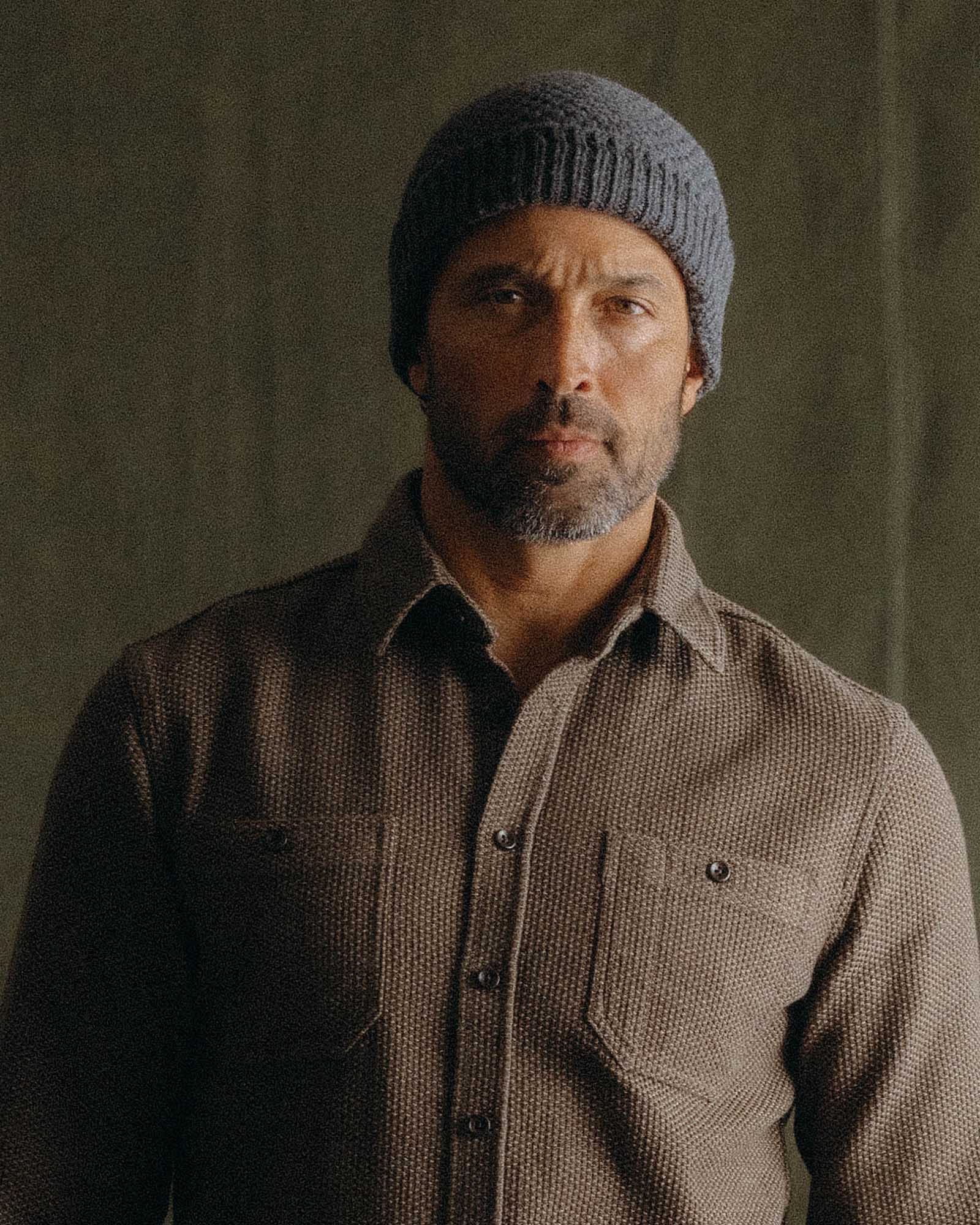 dress shirt beanie In cold weather, beanies become more than just an accessory. Warm, functional, and effortlessly cool are you adding one to your winter outfits? #beanies #winter #trend #accessories #trendsforstreetstyle