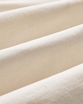 material shot of The Organic Cotton Long Sleeve Tee in Vintage White, Knits by Taylor Stitch