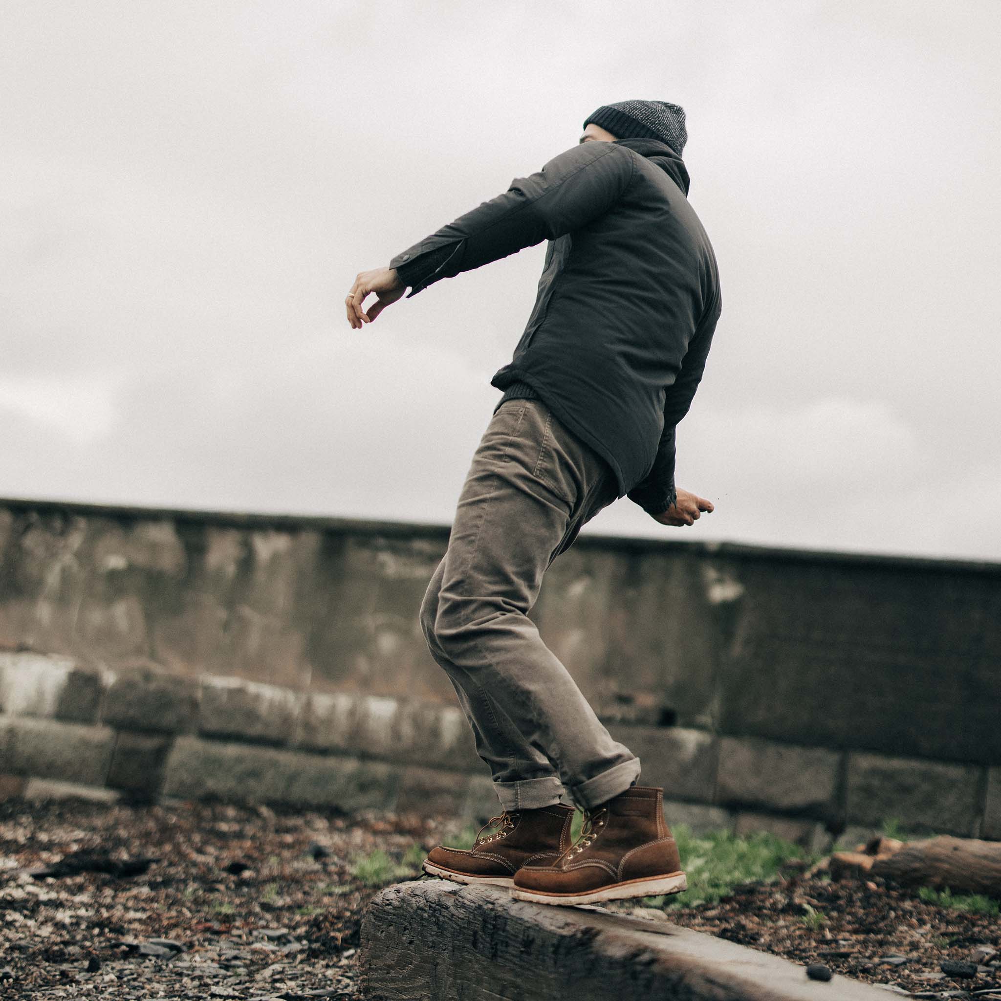 The Democratic All Day Pant in Morel Cord | Taylor Stitch