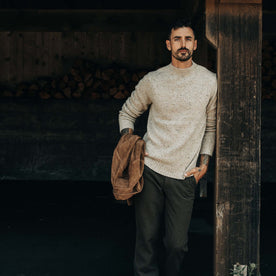 The Seafarer Sweater in Natural Donegal - featured image