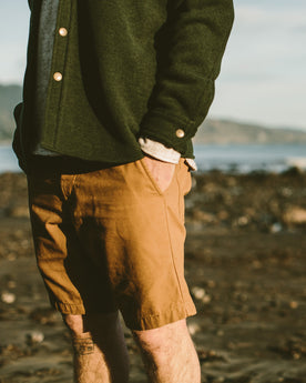 The Camp Short in Washed Camel: Alternate Image 4, Shorts by Taylor Stitch