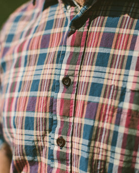 The Short Sleeve California in Red Madras: Alternate Image 2, Wovens by Taylor Stitch