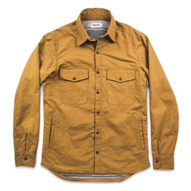 The Chore Jacket in Mustard Dry Wax Canvas: Featured Image