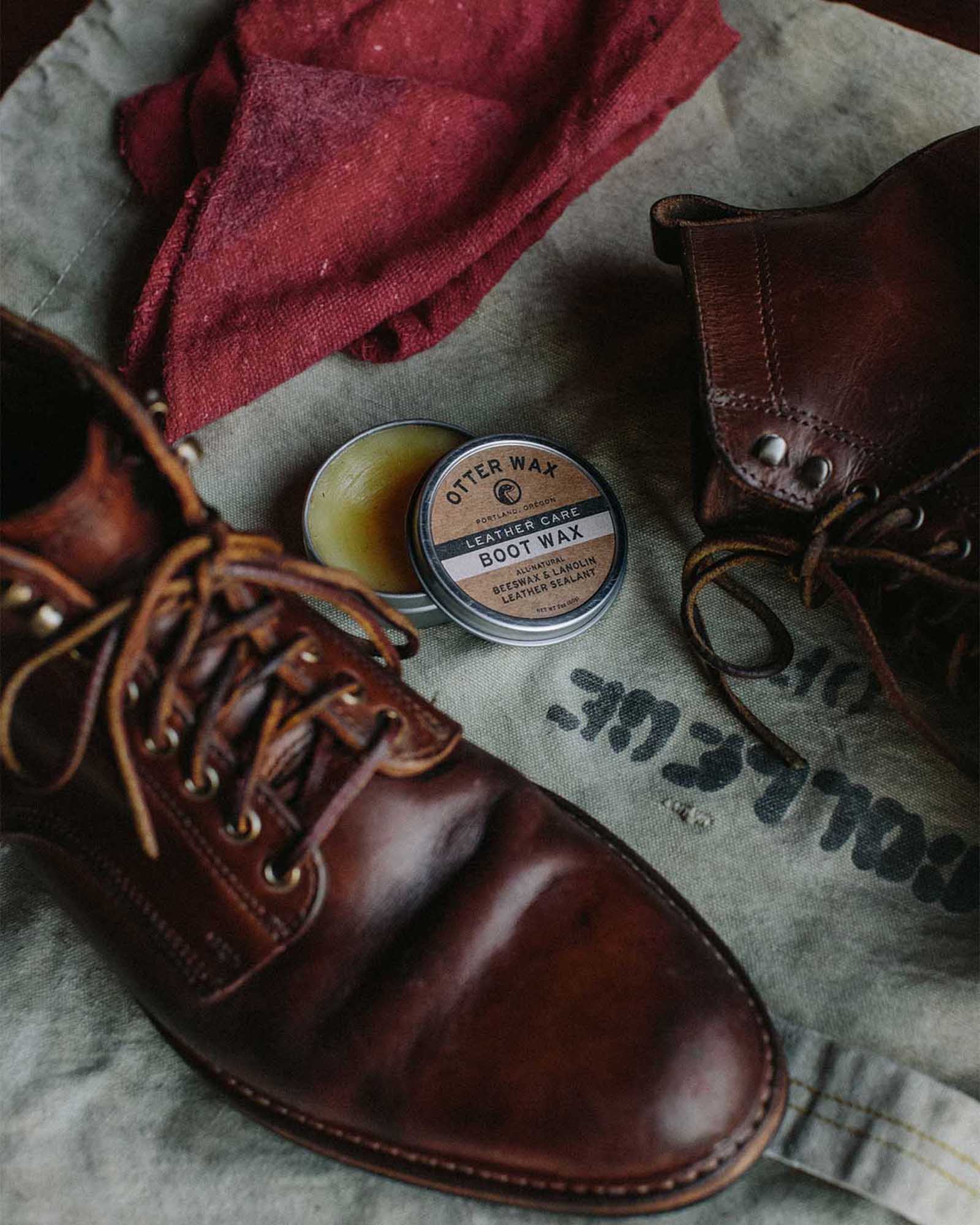 homemade leather dressing How To Make DIY Beeswax Leather Conditioner And Polish
