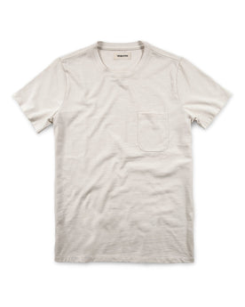 The Heavy Bag Tee in Natural: Featured Image, Knits by Taylor Stitch