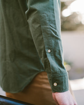 The Jack in Brushed Army Oxford: Alternate Image 5, Wovens by Taylor Stitch