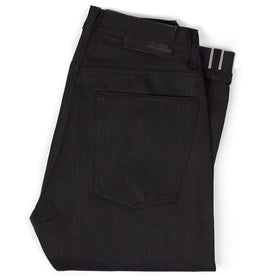 The Slim Jean in Shuttle Loomed Italian Selvage Black Denim: Featured Image