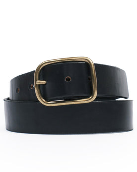 Black Brass Buckle Belt - 1.5: Featured Image, Accessories by Taylor Stitch