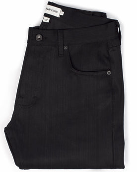 The Slim Jean in Shuttle Loomed Italian Selvage Black Denim: Alternate Image 2, Denim by Taylor Stitch