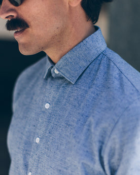 The Hyde in Brushed Sky Melange: Alternate Image 4, Wovens by Taylor Stitch