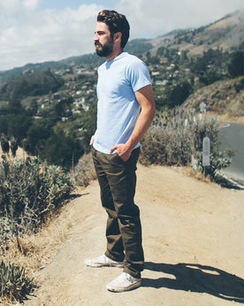 6 Point Pant in Olive Drab Oxford: Alternate Image 5, Pants by Taylor Stitch