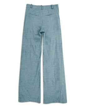 The Greenwich Pant in Washed Chambray: Alternate Image 3, Bottoms by Taylor Stitch