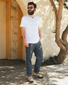 9 Oz. Candiani Italian Selvage Chambray - Slim Fit: Alternate Image 2, Denim by Taylor Stitch