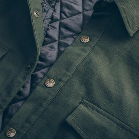 The Chore Jacket in Army Ripstop Canvas: Alternate Image 5