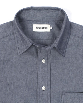 The California in Dark Blue Everyday Chambray: Alternate Image 3, Wovens by Taylor Stitch