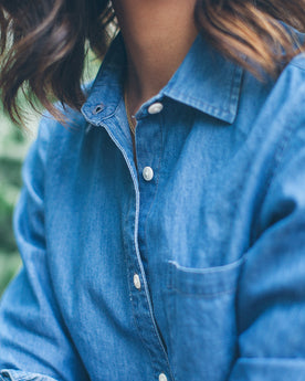 The Jane - Sea Washed Denim Dress: Alternate Image 4, Dresses by Taylor Stitch