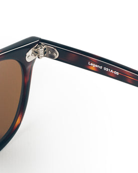 The Legend in Brown Tortoise with Amber Lenses: Alternate Image 3, Accessories by Taylor Stitch