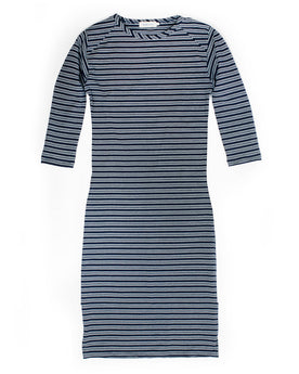 The Eva Dress in Indigo Stripe: Featured Image, Dresses by Taylor Stitch