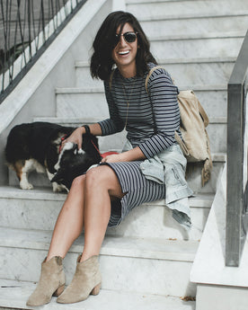 The Eva Dress in Indigo Stripe: Alternate Image 2, Dresses by Taylor Stitch