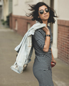 The Eva Dress in Indigo Stripe: Alternate Image 5, Dresses by Taylor Stitch