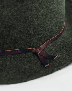 The Luke Fedora in Olive: Alternate Image 2, Basics by Taylor Stitch