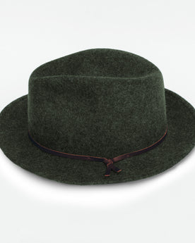 The Luke Fedora in Olive: Alternate Image 3, Basics by Taylor Stitch
