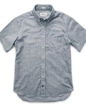 The Short Sleeve Jack in Steel Chambray: Alternate Image 8, Wovens by Taylor Stitch