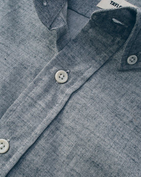 The Short Sleeve Jack in Steel Chambray: Alternate Image 7, Wovens by Taylor Stitch