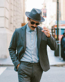 The Luke Fedora in Grey: Alternate Image 1, Basics by Taylor Stitch