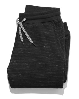 The Travel Pant in Black Fleece: Featured Image, Pants by Taylor Stitch