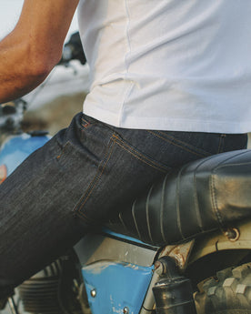 The Slim Jean in Shuttle Loomed Italian Selvage Denim: Alternate Image 3, Denim by Taylor Stitch