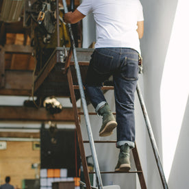 The Democratic Jean in Shuttle Loomed Italian Selvage Denim: Alternate Image 2