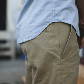 Traveler Shorts in Khaki Twill: Alternate Image 1