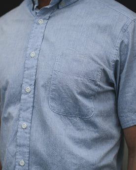 The Short Sleeve Jack in Light Blue: Alternate Image 5, Wovens by Taylor Stitch