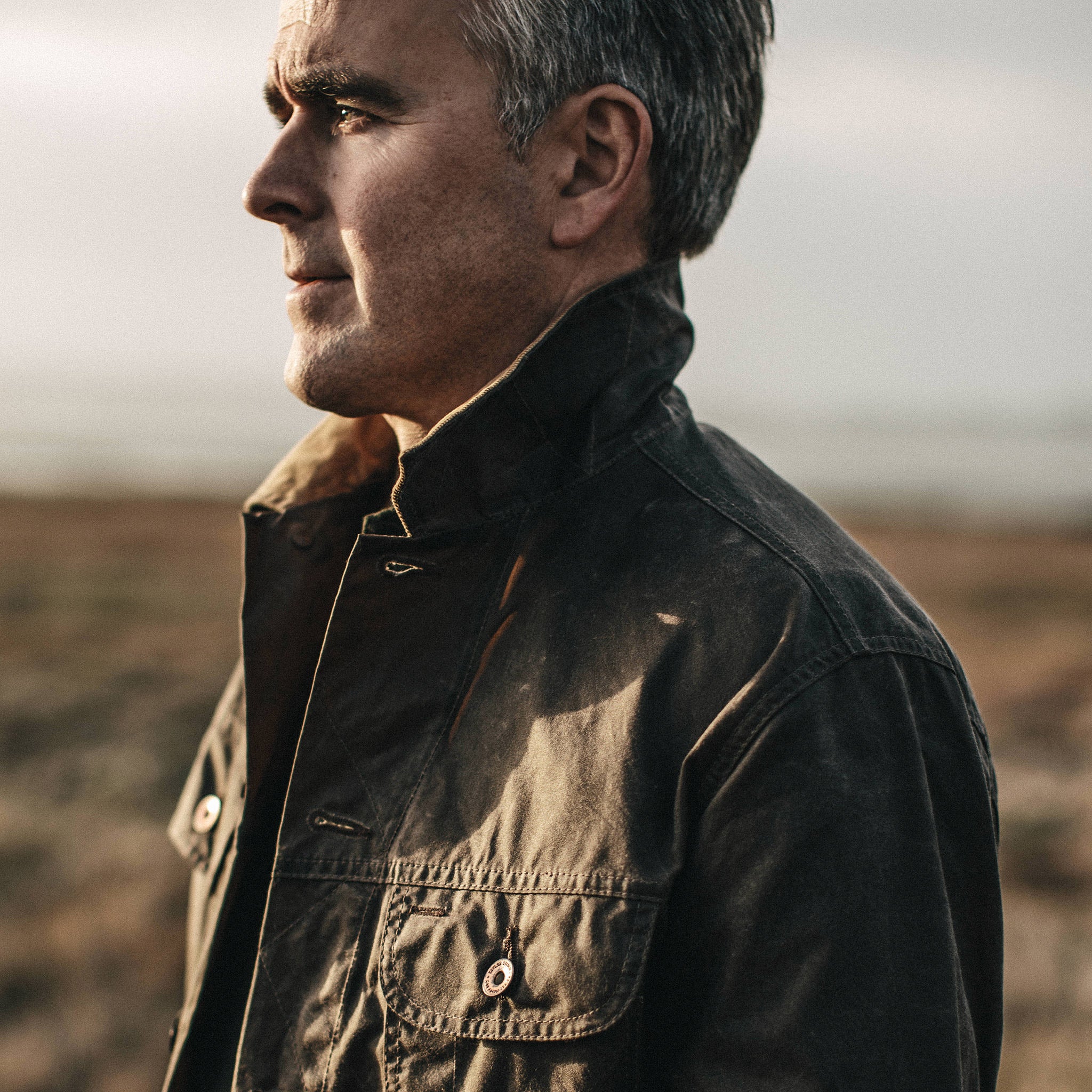 the long haul jacket in tobacco waxed canvas The Long Haul Jacket in Tobacco Waxed Canvas