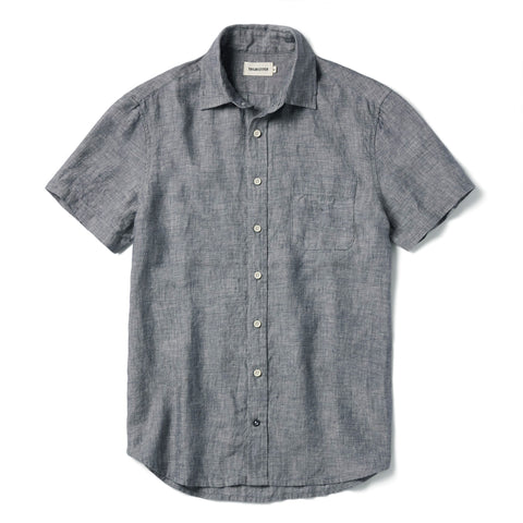 The Short Sleeve California in Navy Hemp
