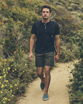 The Camp Short in Moss Duck Canvas: Alternate Image 2, Shorts by Taylor Stitch